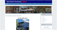 Desktop Screenshot of grundschule-reckenfeld.de